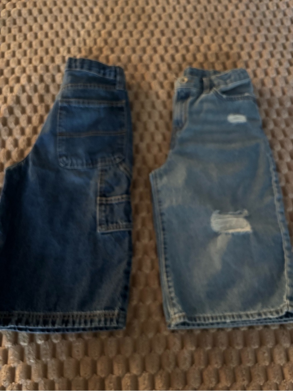 The Children's Place Boys' Relaxed Jeans Duo - Dark Blue & Light Blue